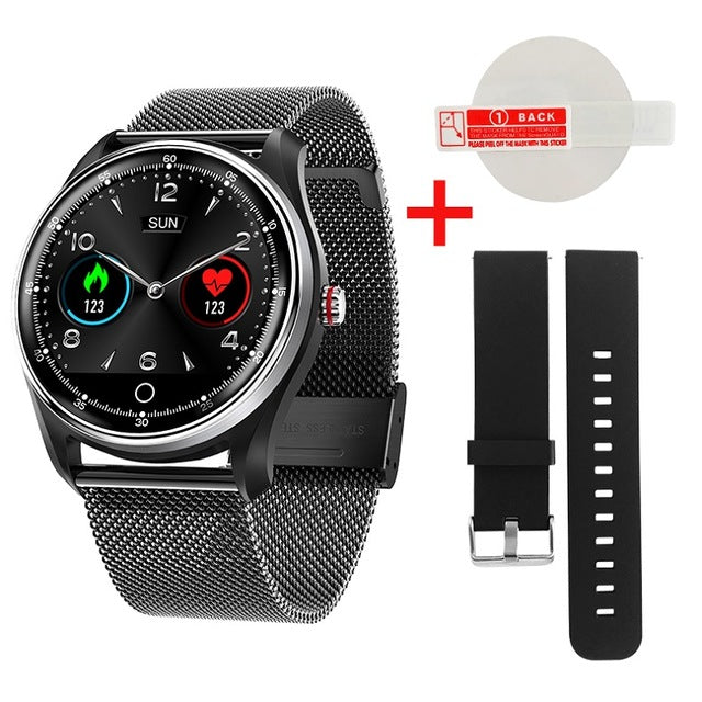 MAFAM MX9 ECG Smart Watch Blood Pressure PPG Heart Rate Blood Pressure Monitor Multi-languages Smartwatch Clock For Men Women