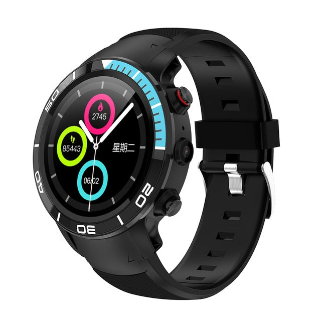 Microwear H8 Smart Watch with GPS Navigation Smartwatch 4g Ip68 Internet Call SIM  Card Heart Rate Monitoring Sport Watch