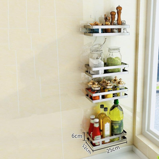 Organization Fridge Organizer Sink Sponge Holder Supplies Accessories Stainless Steel Cuisine Cocina Cozinha Kitchen Rack