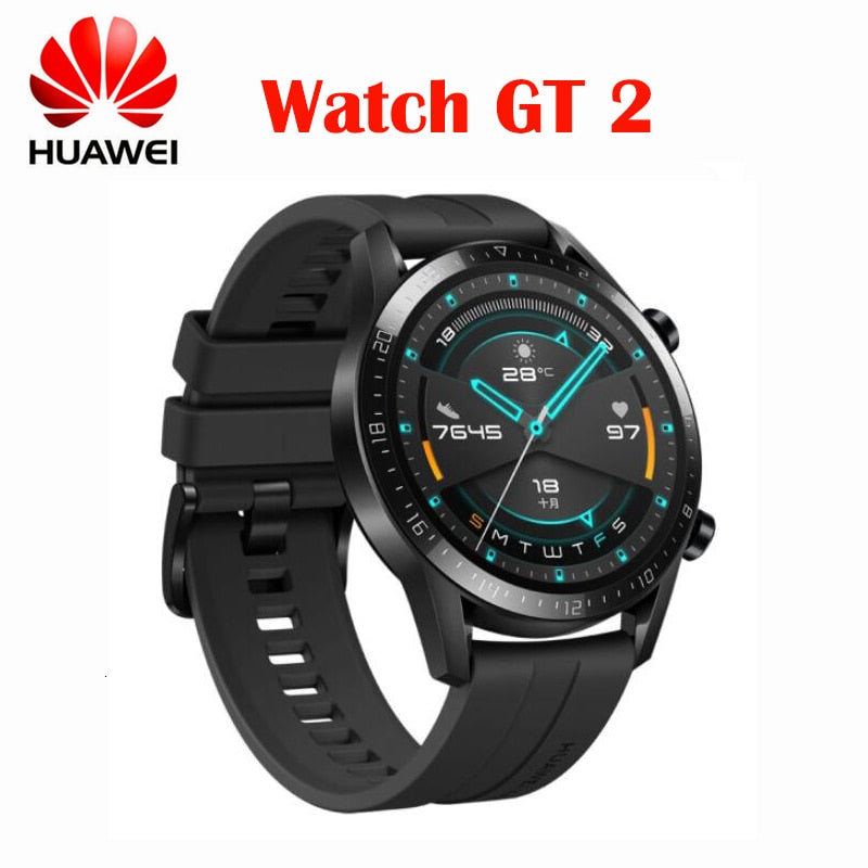 Original Huawei Watch GT 2 Smart watch Bluetooth 5.1 boold oxygen tracker 14 Days Battery Life Bluetooth Call Heart Rate newest