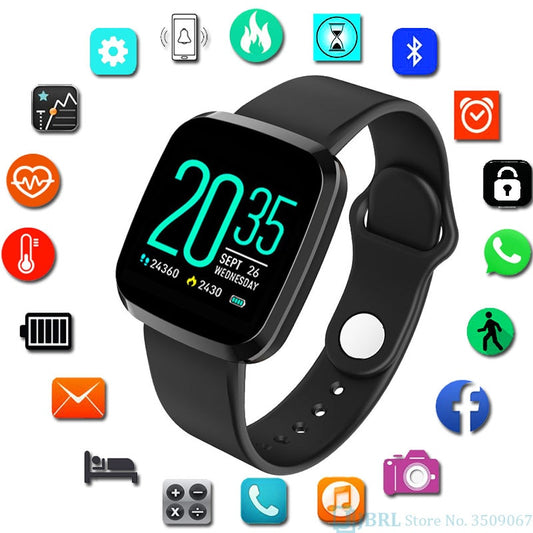 P3 Smart Watch Men Women Smartwatch For Android IOS Electronics Smart Clock Wach Fitness Tracker Silicone Strap Smart-watch Hour