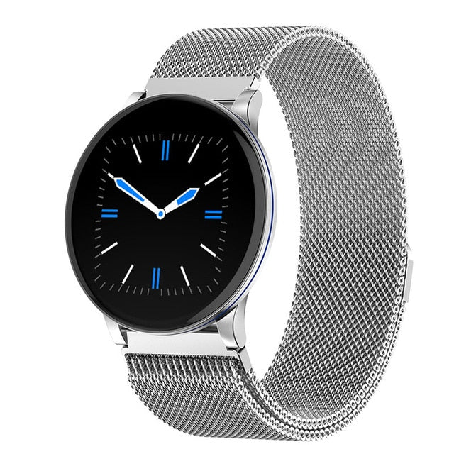 Round Smart Watch Men Women For Android IOS E Smartwatch lectronics Smart Clock Wach Fitness Tracker Top Smart-watch Wristwatch