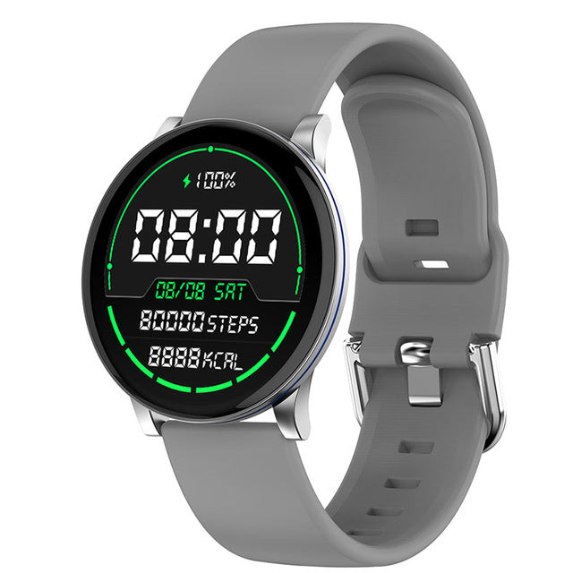 Round Smart Watch Men Women For Android IOS Smartwatch Electronics Smart Clock Wach Fitness Tracker Top Smart-watch Wristwatch