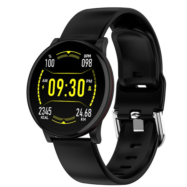 Round Smart Watch Women Men Smartwatch For Android IOS Electronics Smart Clock Wach Fitness Tracker New Smart-watch Wristwatch