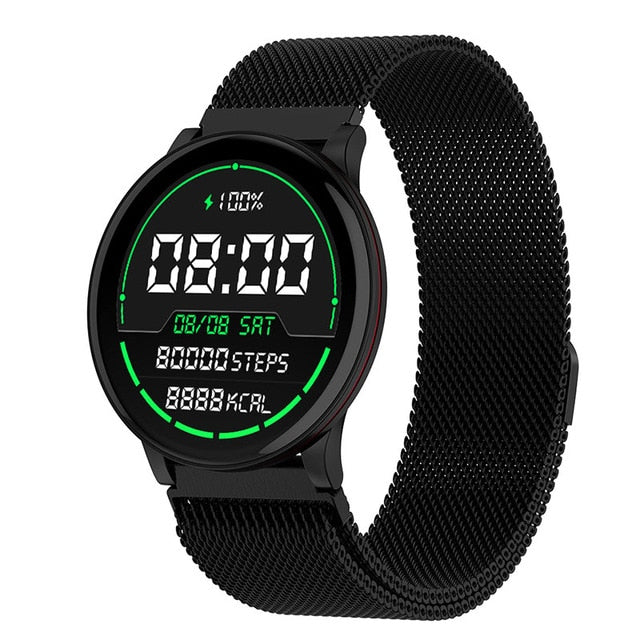 Round Smart Watch Women Men Smartwatch For Android IOS Electronics Smart Clock Wach Fitness Tracker New Smart-watch Wristwatch
