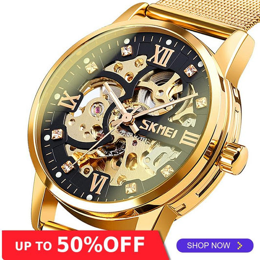 Skmei mechanical watches for men clock mens watches top brand luxury automatic watch relogio masculino sport Men's Watch