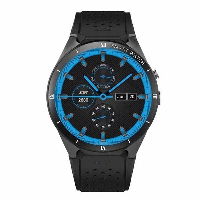 Smart Watch Android 7.0 KW88 Pro 3G Smartwatch Men MTK6580 SIM GPS WiFi 1GB+16GB Bluetooth Android Watch Smart Phone