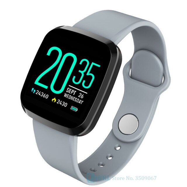 Square Smart Watch Men Women Smartwatch For Android IOS Electronics Smart Clock Wach Fitness Tracker Top New Fashion Smart-watch