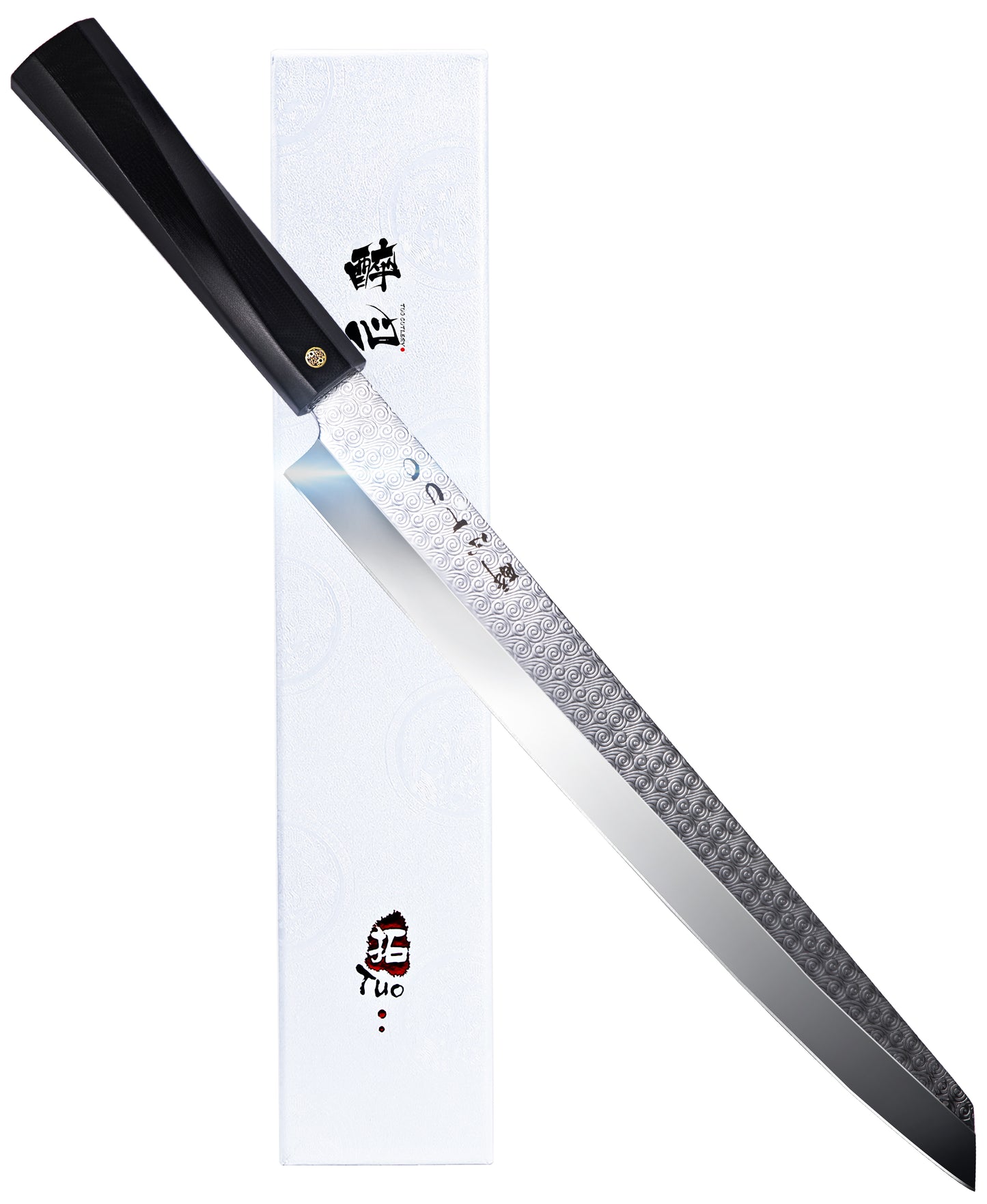 TUO Sashimi Sushi Yanagiba Knife - Japanese Kitchen Knife 10.5" with AUS-8 Stainless Super Steel Sharp Blade -Slicing knife