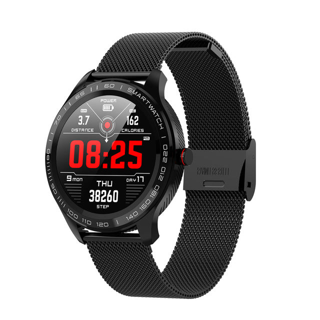 UTELITE Smart Watch Men Women Waterproof ECG Heart Rate Blood Pressure Clock Sport Fitness Tracker Smart Band for Android IOS