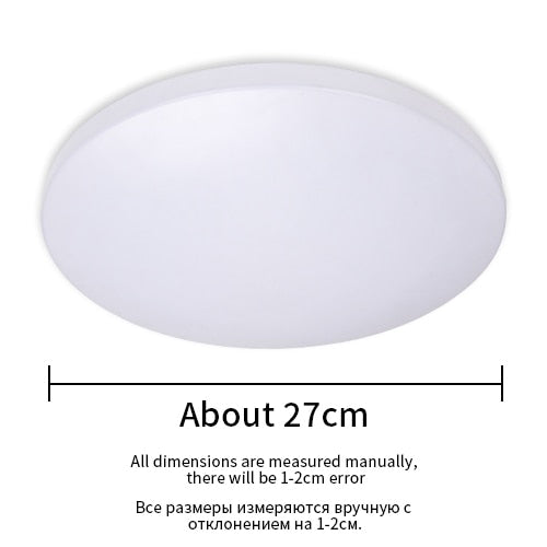 Ultra Thin LED Ceiling Lights Modern Surface Mount Remote Control Lighting Fixture Lamp 110V 220V Living Room Bedroom Kitchen